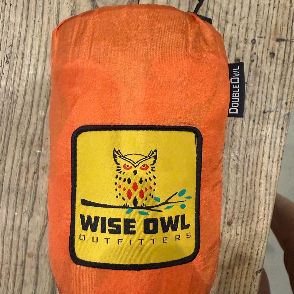 Wise Owl Outfitters Double Orange Hammock